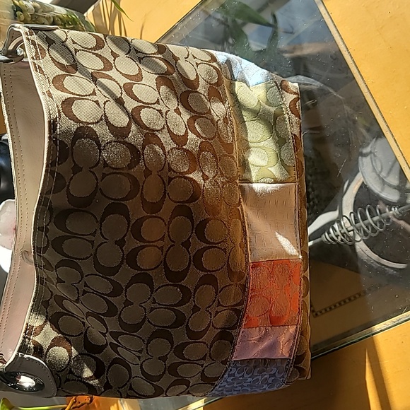 Coach Signature Y2K Patchwork Handbag - Picture 8 of 13